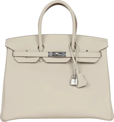 Hermes Birkin 35 Craie Togo Palladium Hardware Hermes Birkin 35 Craie Togo Palladium Hardware