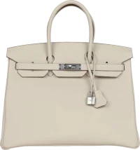 Hermes Birkin 35 Craie Togo Palladium Hardware Hermes Birkin 35 Craie Togo Palladium Hardware