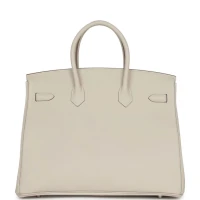 Hermes Birkin 35 Craie Togo Palladium Hardware Hermes Birkin 35 Craie Togo Palladium Hardware