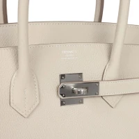 Hermes Birkin 35 Craie Togo Palladium Hardware Hermes Birkin 35 Craie Togo Palladium Hardware