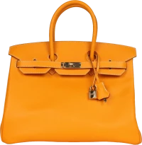Hermes Birkin 35 Jaune D'or Candy Epsom Permabrass Hardware Hermes Birkin 35 Jaune D'or Candy Epsom Permabrass Hardware