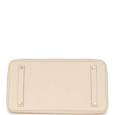 Hermes Birkin 35 Nata Clemence Gold Hardware