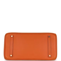 Hermes Birkin 35 Orange Epsom Gold Hardware