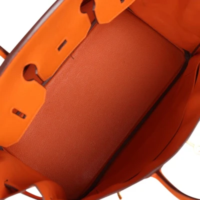 Hermes Birkin 35 Orange Epsom Gold Hardware