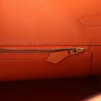 Hermes Birkin 35 Orange Epsom Gold Hardware