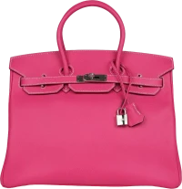 Hermes Birkin 35 Rose Tyrien Candy Epsom Palladium Hardware Hermes Birkin 35 Rose Tyrien Candy Epsom Palladium Hardware