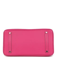 Hermes Birkin 35 Rose Tyrien Candy Epsom Palladium Hardware Hermes Birkin 35 Rose Tyrien Candy Epsom Palladium Hardware