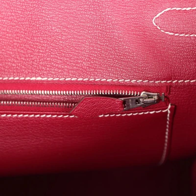 Hermes Birkin 35 Rose Tyrien Candy Epsom Palladium Hardware Hermes Birkin 35 Rose Tyrien Candy Epsom Palladium Hardware