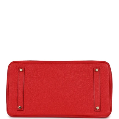 Hermes Birkin 35 Rouge Casaque Togo Gold Hardware Hermes Birkin 35 Rouge Casaque Togo Gold Hardware