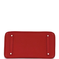 Hermes Birkin 35 Rouge Casaque Togo Palladium Hardware Hermes Birkin 35 Rouge Casaque Togo Palladium Hardware