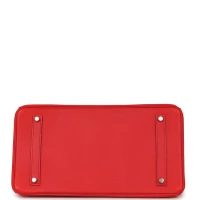 Hermes Birkin 35 Rouge Tomate Epsom Palladium Hardware Hermes Birkin 35 Rouge Tomate Epsom Palladium Hardware
