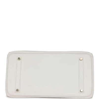 Hermes Birkin 35 White Epsom Gold Hardware Hermes Birkin 35 White Epsom Gold Hardware