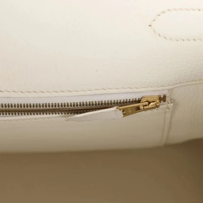Hermes Birkin 35 White Epsom Gold Hardware Hermes Birkin 35 White Epsom Gold Hardware
