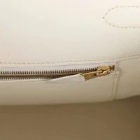Hermes Birkin 35 White Epsom Gold Hardware Hermes Birkin 35 White Epsom Gold Hardware