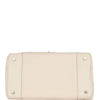 Hermes Birkin Cargo 35 Nata Toile and Swift Palladium Hardware Hermes Birkin Cargo 35 Nata Toile and Swift Palladium Hardware