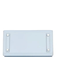 Hermes Birkin Sellier 25 Bleu Brume Epsom Palladium Hardware Hermes Birkin Sellier 25 Bleu Brume Epsom Palladium Hardware