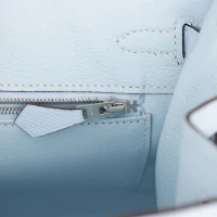 Hermes Birkin Sellier 25 Bleu Brume Epsom Palladium Hardware Hermes Birkin Sellier 25 Bleu Brume Epsom Palladium Hardware