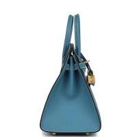 Hermes Birkin Sellier 25 Blue Jean Epsom Gold Hardware Hermes Birkin Sellier 25 Blue Jean Epsom Gold Hardware