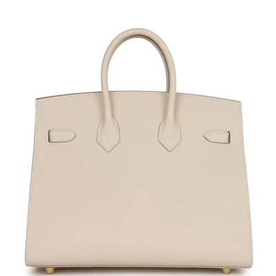 Hermes Birkin Sellier 25 Craie Epsom Gold Hardware Hermes Birkin Sellier 25 Craie Epsom Gold Hardware