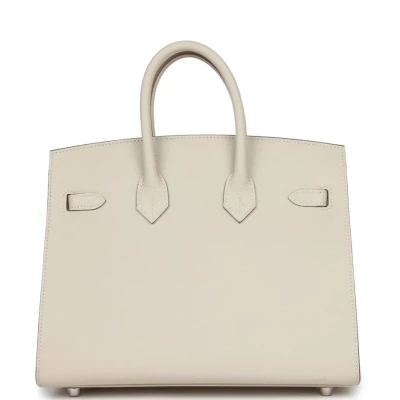 Hermes Birkin Sellier 25 Craie Epsom Palladium Hardware Hermes Birkin Sellier 25 Craie Epsom Palladium Hardware