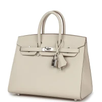 Hermes Birkin Sellier 25 Craie Epsom Palladium Hardware Hermes Birkin Sellier 25 Craie Epsom Palladium Hardware