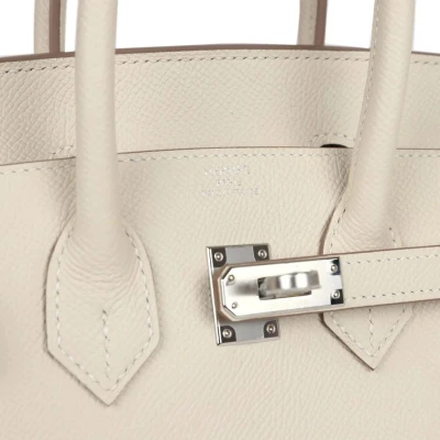 Hermes Birkin Sellier 25 Craie Epsom Palladium Hardware Hermes Birkin Sellier 25 Craie Epsom Palladium Hardware