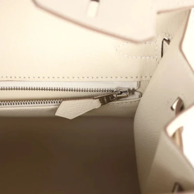 Hermes Birkin Sellier 25 Craie Epsom Palladium Hardware Hermes Birkin Sellier 25 Craie Epsom Palladium Hardware