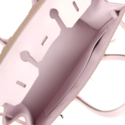 Hermes Birkin Sellier 25 Mauve Pale Epsom Palladium Hardware Hermes Birkin Sellier 25 Mauve Pale Epsom Palladium Hardware