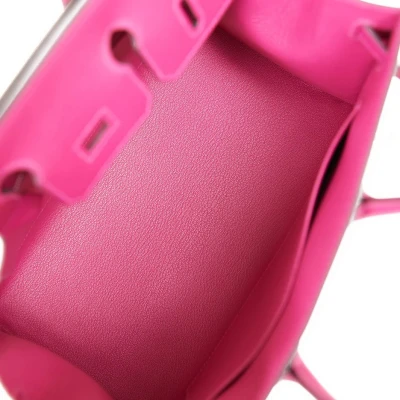 Hermes Birkin Sellier 25 Rose Pourpre Veau Madame Palladium Hardware Hermes Birkin Sellier 25 Rose Pourpre Veau Madame Palladium Hardware