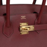 Hermes Birkin Sellier 30 Rouge H Madame Gold Hardware Hermes Birkin Sellier 30 Rouge H Madame Gold Hardware