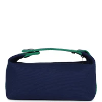 Hermes Bride-A-Brac PM Marine Canvas Palladium Hardware Hermes Bride-A-Brac PM Marine Canvas Palladium Hardware