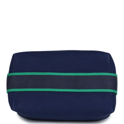 Hermes Bride-A-Brac PM Marine Canvas Palladium Hardware Hermes Bride-A-Brac PM Marine Canvas Palladium Hardware