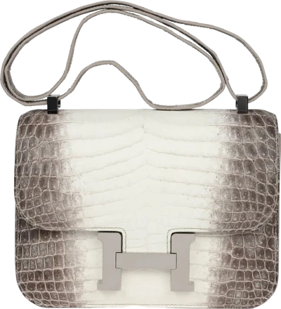 Hermes Constance 1-24 Himalaya Matte Niloticus Crocodile Palladium Hardware Hermes Constance 1-24 Himalaya Matte Niloticus Crocodile Palladium Hardware