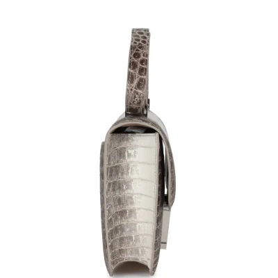 Hermes Constance 1-24 Himalaya Matte Niloticus Crocodile Palladium Hardware Hermes Constance 1-24 Himalaya Matte Niloticus Crocodile Palladium Hardware