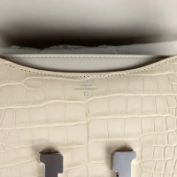 Hermes Constance 18 Beton Matte Alligator Palladium Hardware Hermes Constance 18 Beton Matte Alligator Palladium Hardware