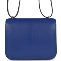 Hermes Constance 18 Bleu Royal Chevre Gold Hardware Hermes Constance 18 Bleu Royal Chevre Gold Hardware