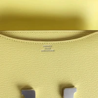 Hermes Constance 18 Limoncello Chevre Mysore Palladium Hardware Hermes Constance 18 Limoncello Chevre Mysore Palladium Hardware