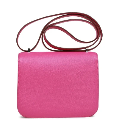 Hermes Constance 18 Magnolia Chevre Palladium Hardware Hermes Constance 18 Magnolia Chevre Palladium Hardware