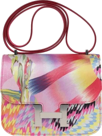 Hermes Constance 18 "Marble Silk" Rose Mexico Swift Palladium Hardware Hermes Constance 18 "Marble Silk" Rose Mexico Swift Palladium Hardware