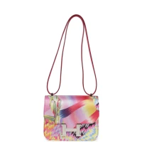 Hermes Constance 18 "Marble Silk" Rose Mexico Swift Palladium Hardware Hermes Constance 18 "Marble Silk" Rose Mexico Swift Palladium Hardware