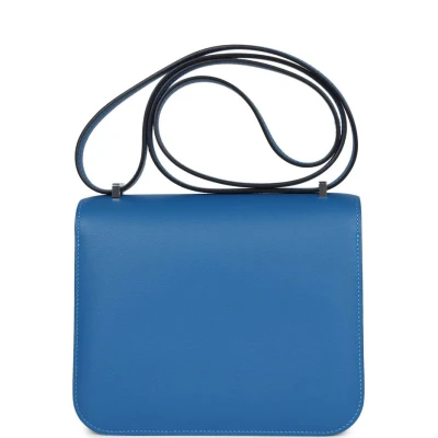 Hermes Constance 18 Mykonos Verso Evercolor Palladium Hardware Hermes Constance 18 Mykonos Verso Evercolor Palladium Hardware