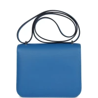 Hermes Constance 18 Mykonos Verso Evercolor Palladium Hardware Hermes Constance 18 Mykonos Verso Evercolor Palladium Hardware
