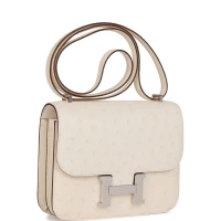 Hermes Constance 18 Nata Ostrich Palladium Hardware Hermes Constance 18 Nata Ostrich Palladium Hardware