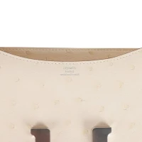 Hermes Constance 18 Nata Ostrich Palladium Hardware Hermes Constance 18 Nata Ostrich Palladium Hardware