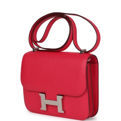 Hermes Constance 18 Rose Extreme Epsom Palladium Hardware Hermes Constance 18 Rose Extreme Epsom Palladium Hardware