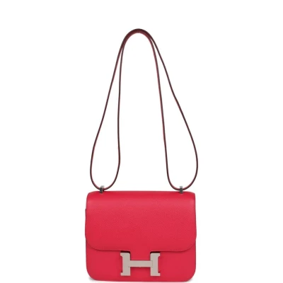 Hermes Constance 18 Rose Extreme Epsom Palladium Hardware Hermes Constance 18 Rose Extreme Epsom Palladium Hardware