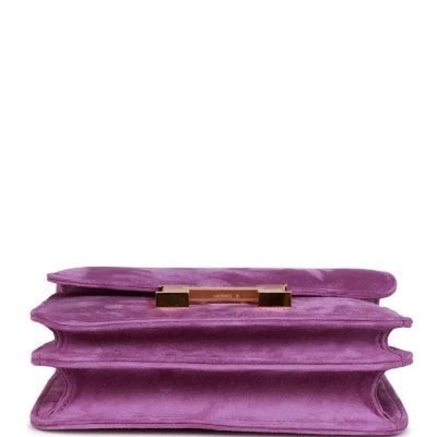 Hermes Constance 18 Violet Doblis Gold Hardware Hermes Constance 18 Violet Doblis Gold Hardware