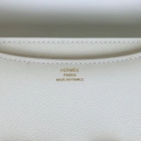 Hermes Constance 18 White Evercolor Gold Hardware Hermes Constance 18 White Evercolor Gold Hardware