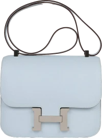 Hermes Constance 24 Bleu Brume Epsom Palladium Hardware Hermes Constance 24 Bleu Brume Epsom Palladium Hardware