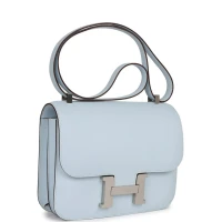Hermes Constance 24 Bleu Brume Epsom Palladium Hardware Hermes Constance 24 Bleu Brume Epsom Palladium Hardware